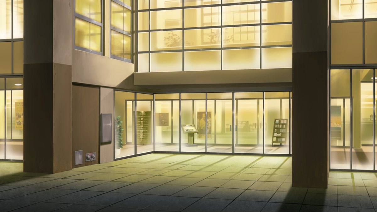 校舍 · 夜里还亮着的窗