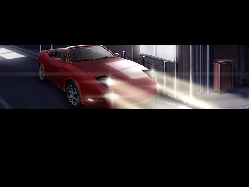 红色敞篷车