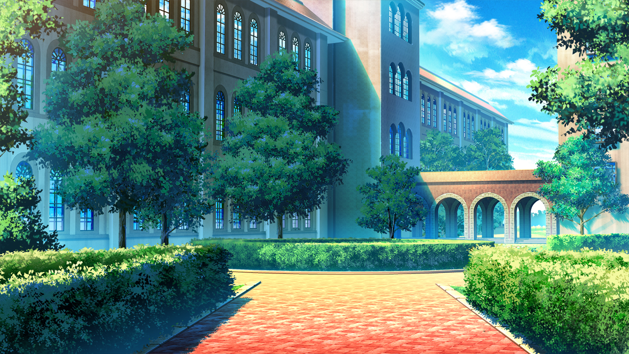 学園中庭