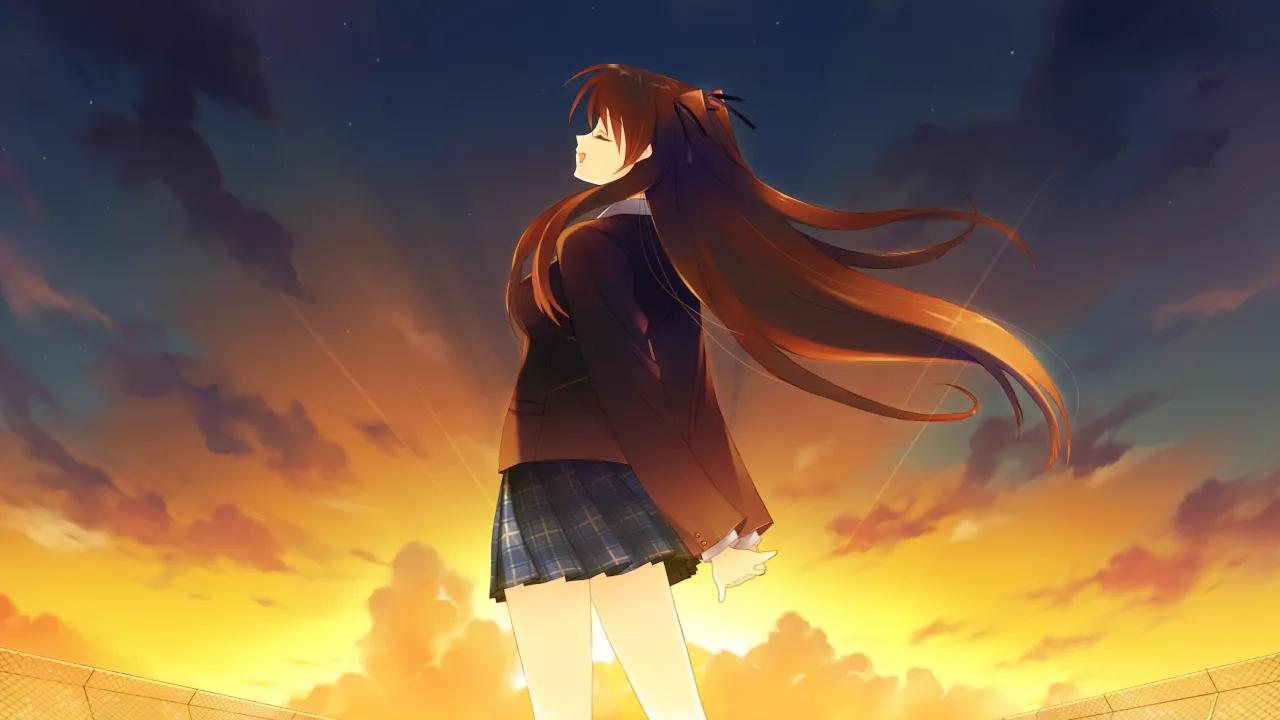 夕陽